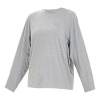 (WMNS) Y-3 Casual Round Neck Long Sleeves Gray GK4473