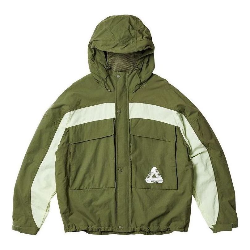 Palace Gone Fishing Jacket 'Olive' P24JK033
