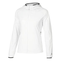 (WMNS) Skechers Sport Full Zip Jacket 'White Black' P322W009-0019