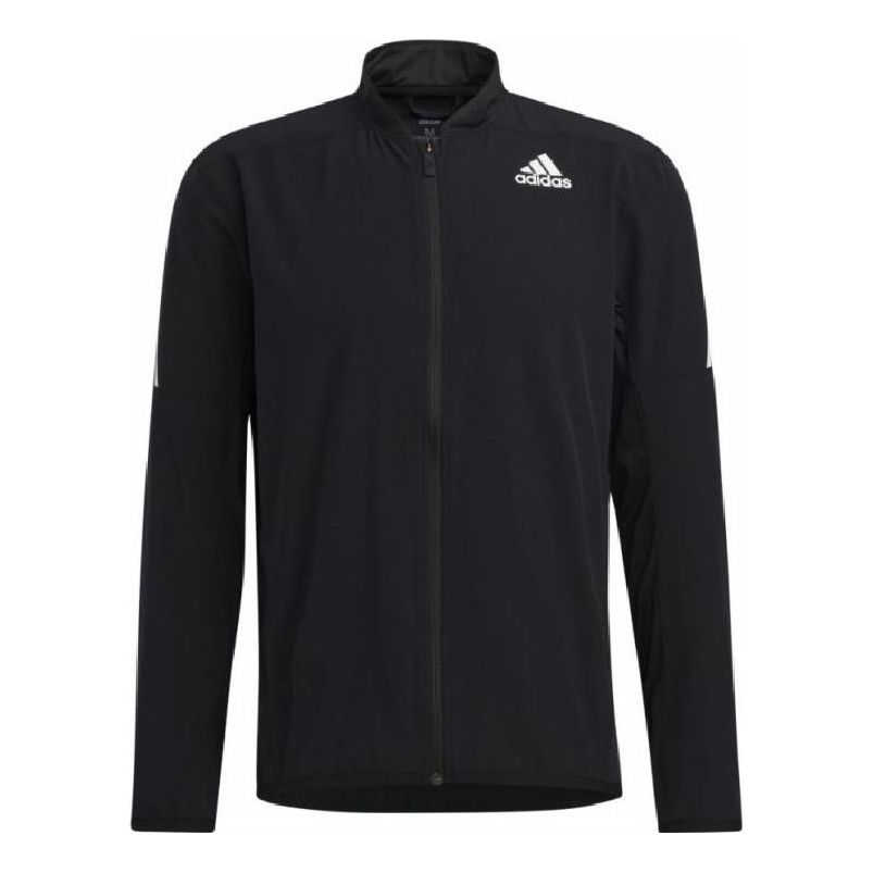 adidas AEROREADY 3-Stripes Jacket Asia Sizing 'Black White' GM0637