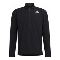 adidas AEROREADY 3-Stripes Jacket Asia Sizing 'Black White' GM0637