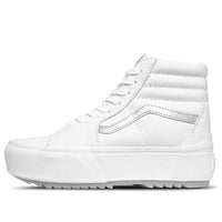Vans SK8-HI Stacked High-Top Sneakers White/Silver VN0A4BTWA5T