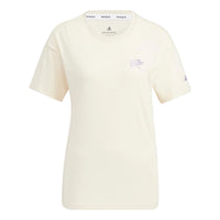 (WMNS) adidas Parley Ocean Plastic Graphic T-Shirt Asia Sizing 'White' HE7339