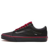 Vans Customs Old Skool Skate 'Black Red' VN0A3CST017