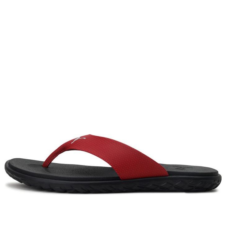 PUMA Galaxy Comfort IDP Sandals Black/Red 374846-05