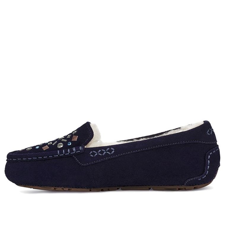 (WMNS) UGG Ansley Stud 2 (Rivets) Slip on Navy 1119100-MDL