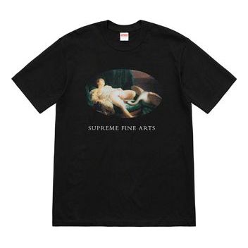 Supreme SS19 Leda And The Swan Tee Black SUP-SS19-382