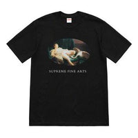 Supreme SS19 Leda And The Swan Tee Black SUP-SS19-382