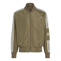 adidas Adicolor Parley Track Jacket Asia Sizing 'Olive' HS2089