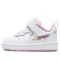(TD) Nike Court Borough Low 2 SE 'White Pink' CZ6614-100