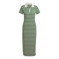 (WMNS) adidas '80S Stripes Dress 'Green Yellow White' Asia Sizing JC6178