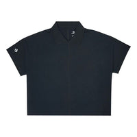 Converse Shapes Short Sleeve Polo Shirt Asia Sizing 'Black' 10021531-A01