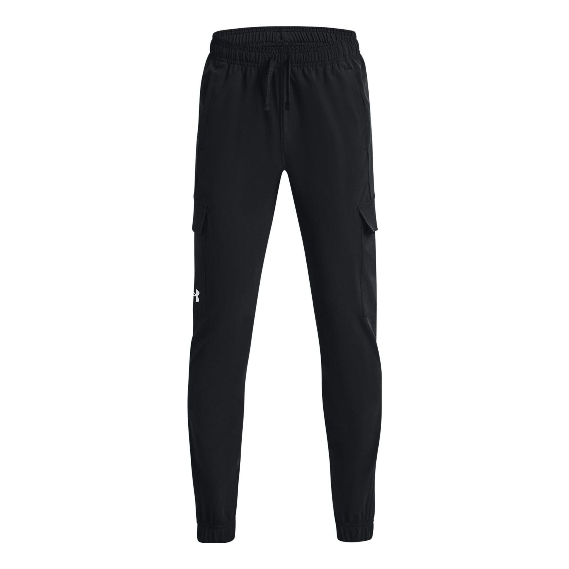 (GS) Under Armour Pennant Woven Cargo Pants 'Black' 1377360-001