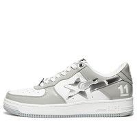 A BATHING APE WMNS Sta Grey White W91001H