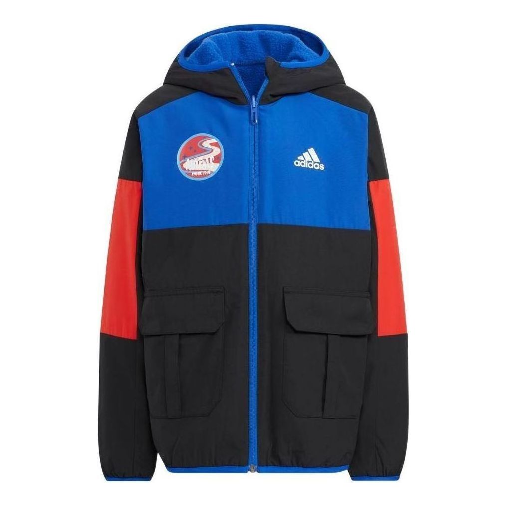(PS) adidas LK Reverse Warm Jackets 'Black Blue' HY0567