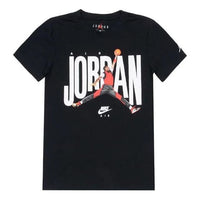Air Jordan Printing Logo Round Neck Short Sleeve Black CZ2011-010