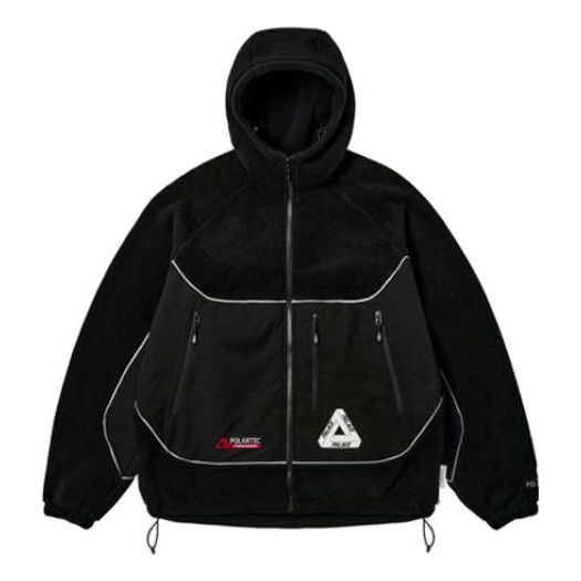 Palace Polartec 3M Hooded Jacket 'Black' P25JK070