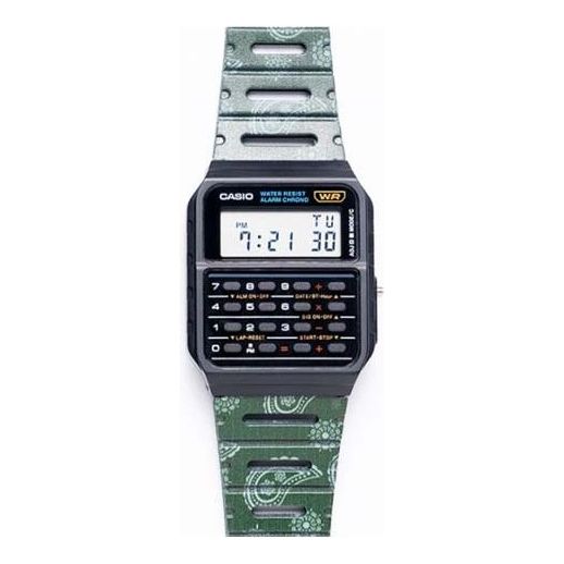 CASIO Male VINTAGE Japan / South Korea Fashion Limited Edition Green Digital CA-53WF-1PR