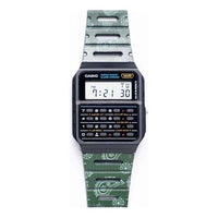 CASIO Male VINTAGE Japan / South Korea Fashion Limited Edition Green Digital CA-53WF-1PR