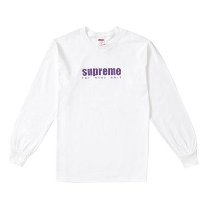 Supreme SS19 The Real Shit L/S Tee White SUP-SS19-256