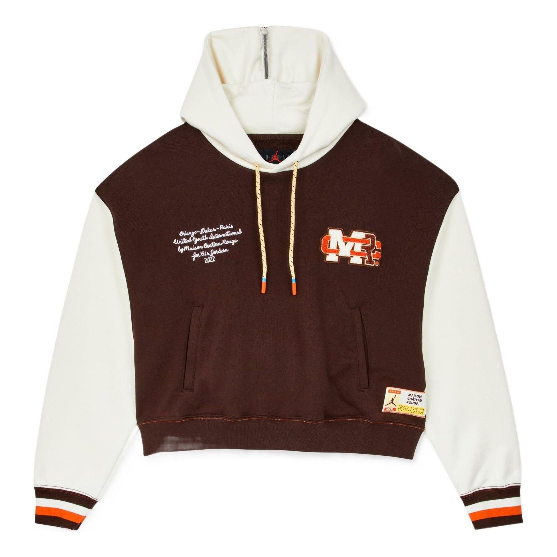 (WMNS) Air Jordan x Maison Chteau Rouge Hoodie 'Brown Basalt' DJ9762-203
