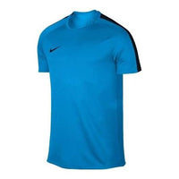 Men's Nike Training Sweat-Wicking Sports Short Sleeve Blue T-Shirt 844377-435