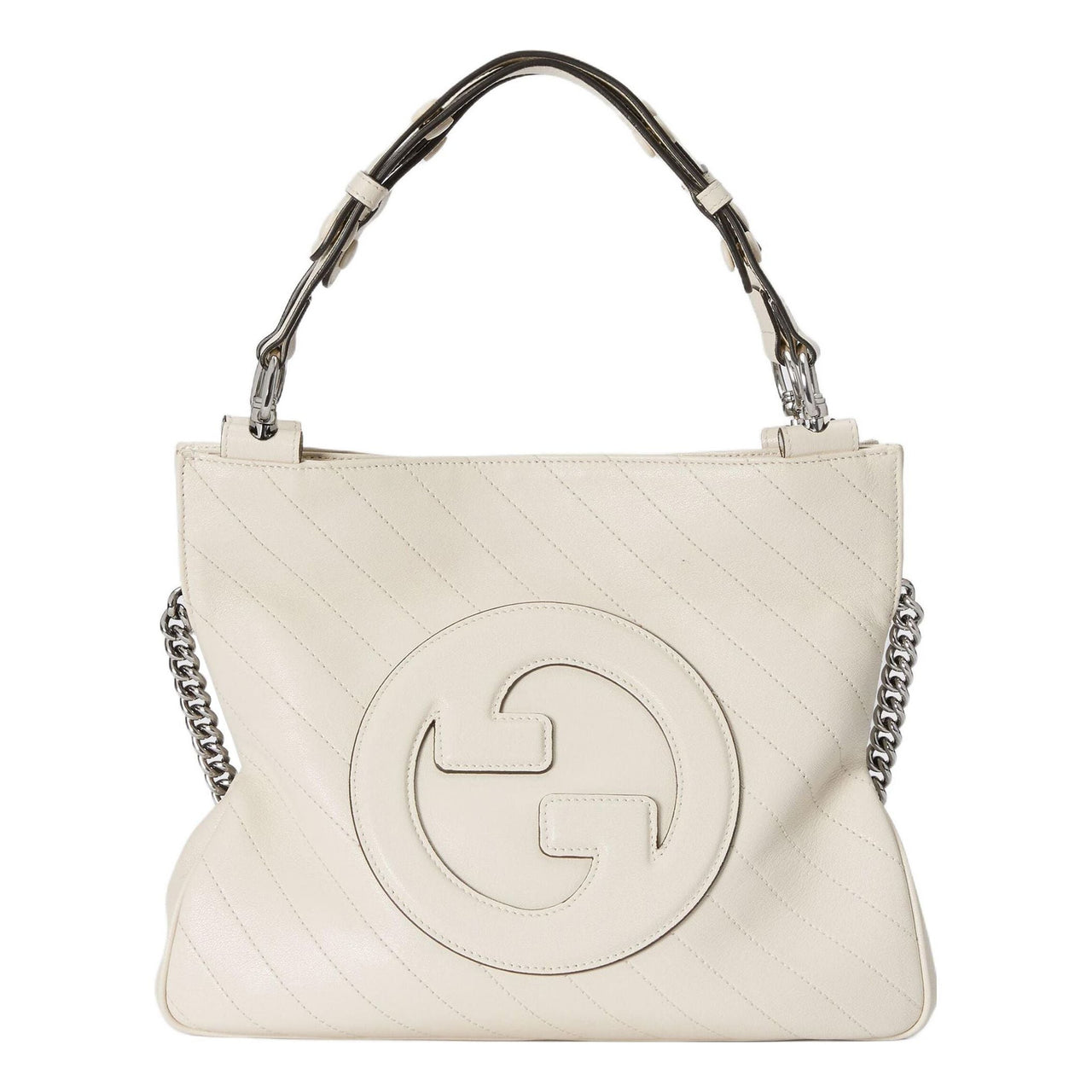 (WMNS) Gucci Blondie Small Tote Bag 'White' 751518-1AAOW-9022