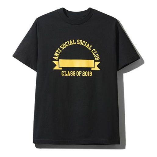 ASSC Casual Short Sleeve Unisex Black ASST343
