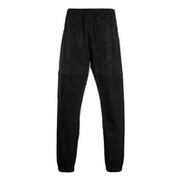 Off-White FW21 Solid Color Cargo Casual Long Pants Ordinary Version Black OMCF028F21FAB0011010