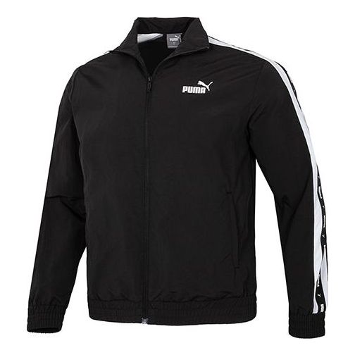 PUMA Blocking Tape Woven Jacket Black 536780-01