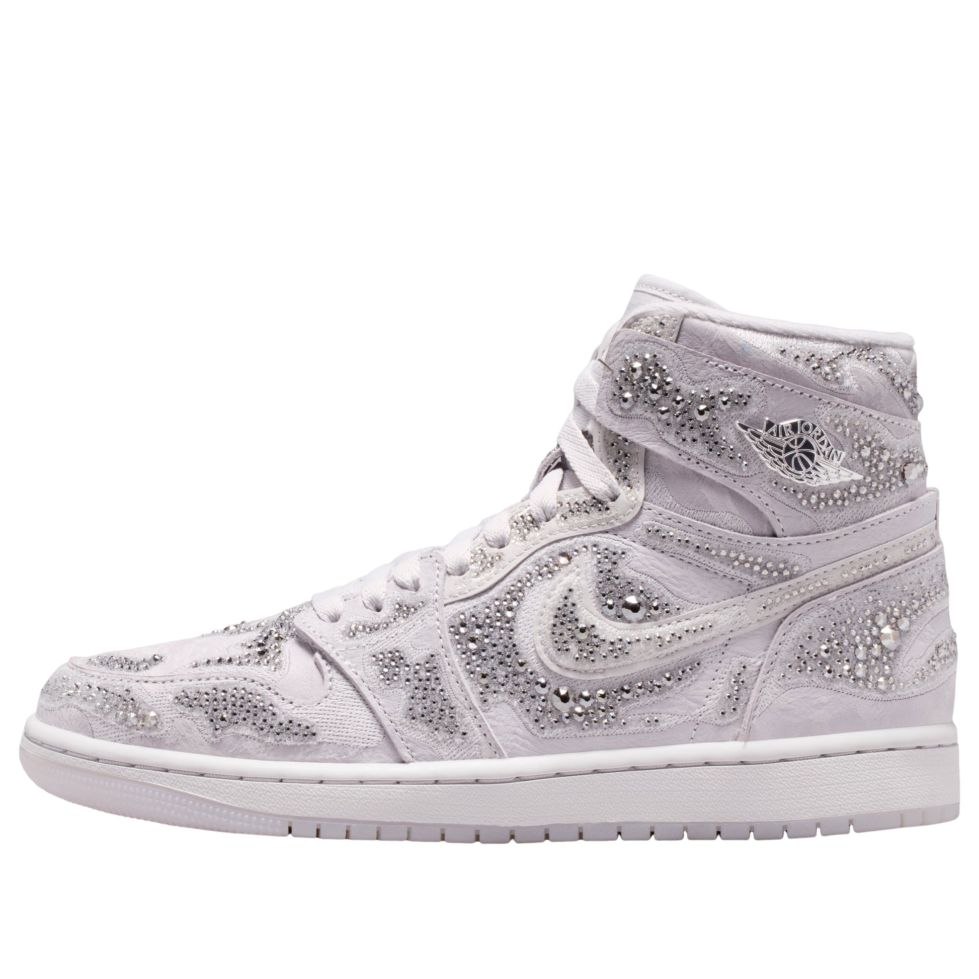 (WMNS) Air Jordan 1 Retro High OG x Swarovski 'Vast Grey' HF6248-002