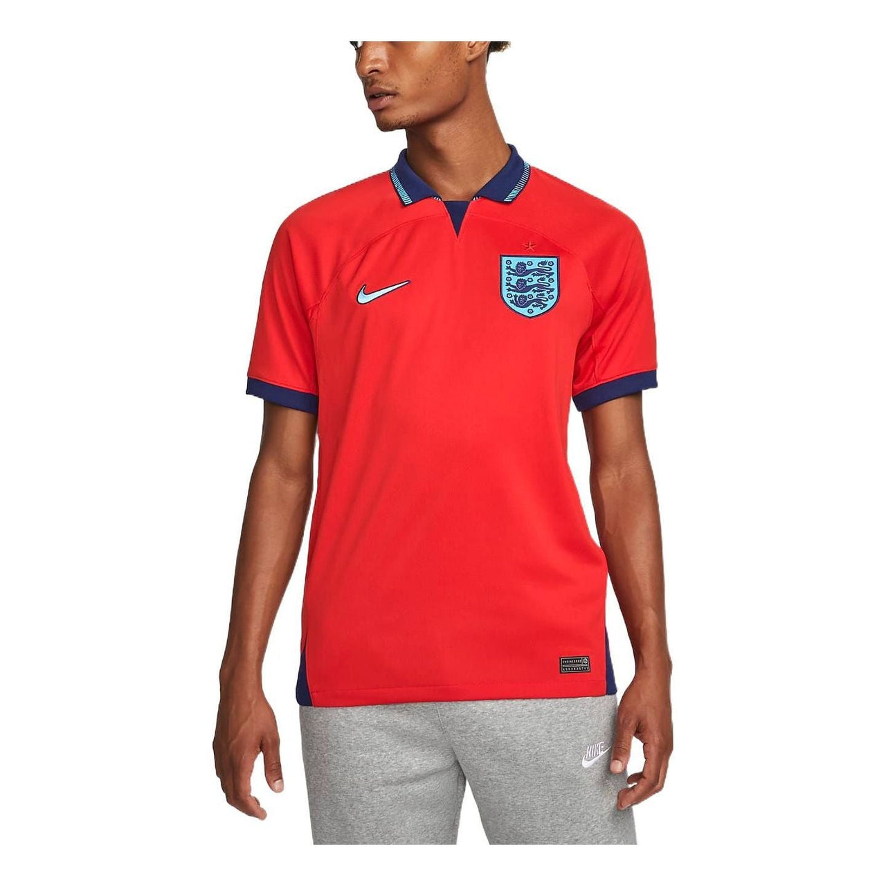 Nike 2022-2023 LogoT 'Challenge Red Blue Void Blue Furry' DN0622-600