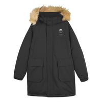 Skechers Lifestyle Series Long Down Jacket 'Black' L422M098-0018