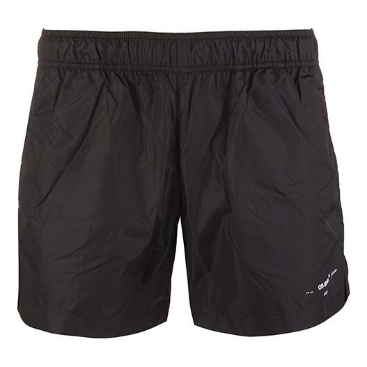 Off-White logo Printing Sports Shorts OMFA003E19E060191001