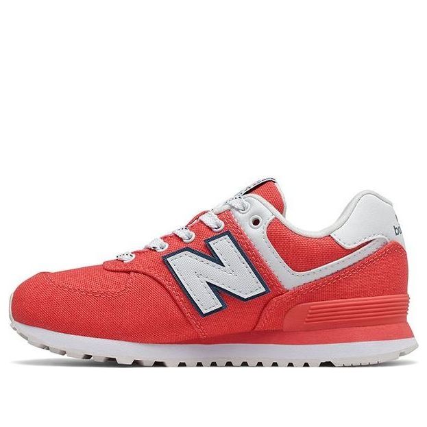 New Balance 574 White Orange Kid 'White Orange' PC574SOL