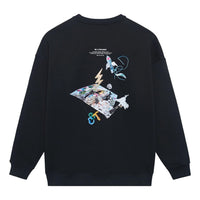 Li-Ning Way Of Wade Be The Dreamer Graphic Sweatshirt 'Black' AWDSI39-1