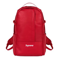 Supreme FW23 Leather Bag 'Red' SUP-FW23-0829