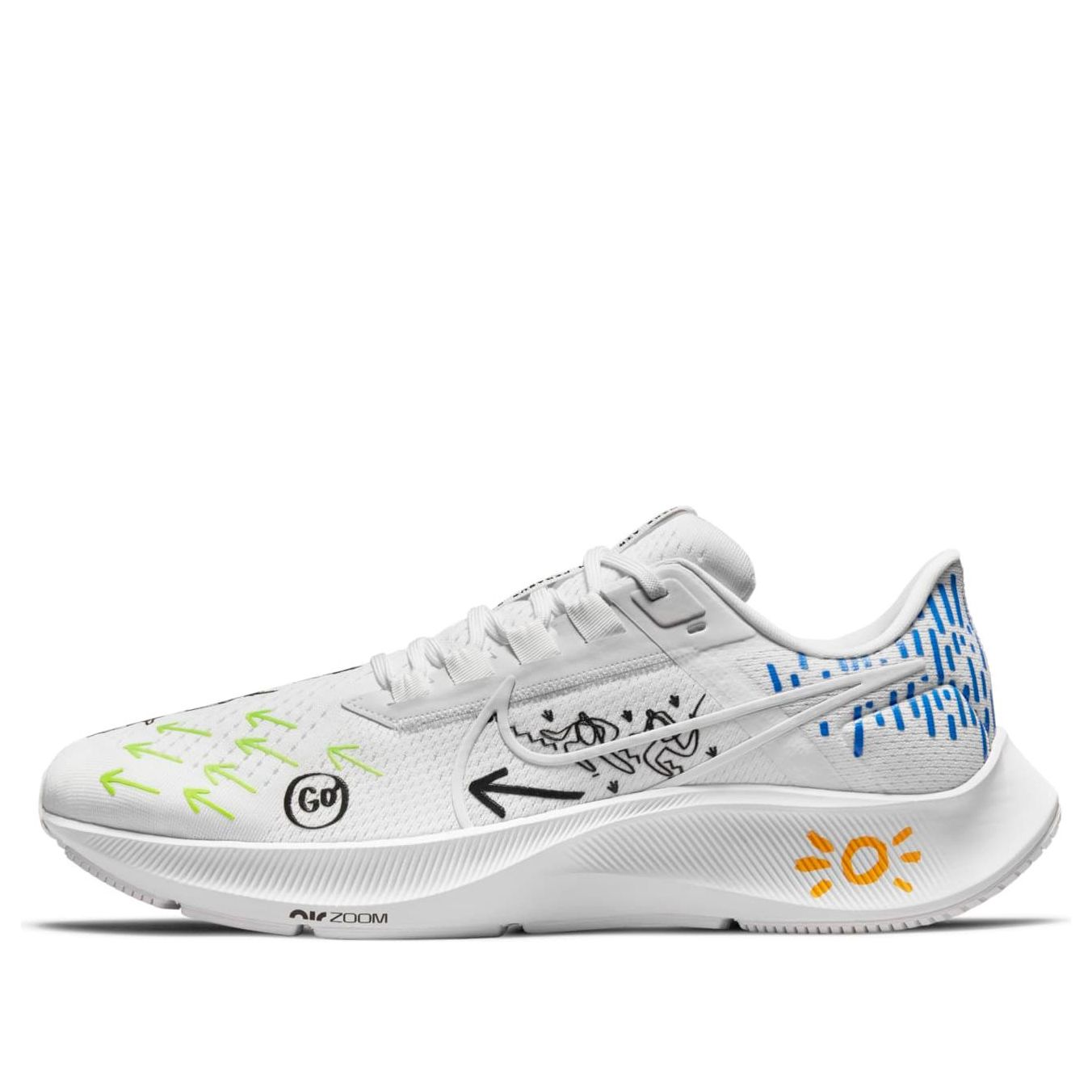 Nike x Joy Yamusangie Air Zoom Pegasus 38 'Running Thoughts - White' DM3274-100