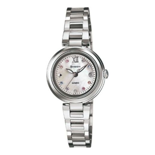 CASIO SHEEN Waterproof Stainless Steel Strap Silver Analog SHE-4511D-7A2UDR