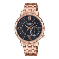 CASIO SHEEN Business es Black Dial Black Analog SHE-3046PG-8A