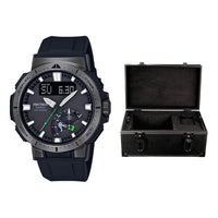 CASIO Waterproof Sports Solar Powered Mens Black Analog PRW-70Y-1PR