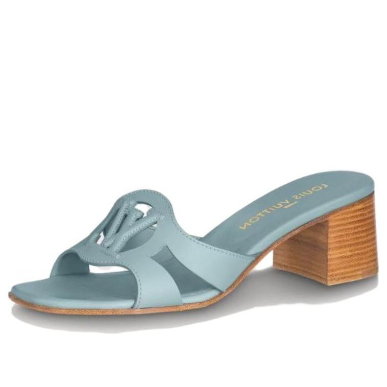 (WMNS) LOUIS VUITTON Isola 45mm Sandals 'Teal' 1ABYSE