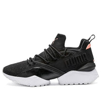 (WMNS) PUMA Muse Maia Low-top Running Shoes Black/White 369197-03