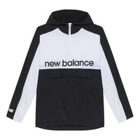 New Balance Colorblock Casual Jacket Asia Sizing 'Black White' NA81N011-BK