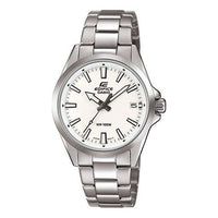 CASIO EDIFICE Quartz Stainless Steel Strap Mens Silver Analog EFV-110D-7AVU