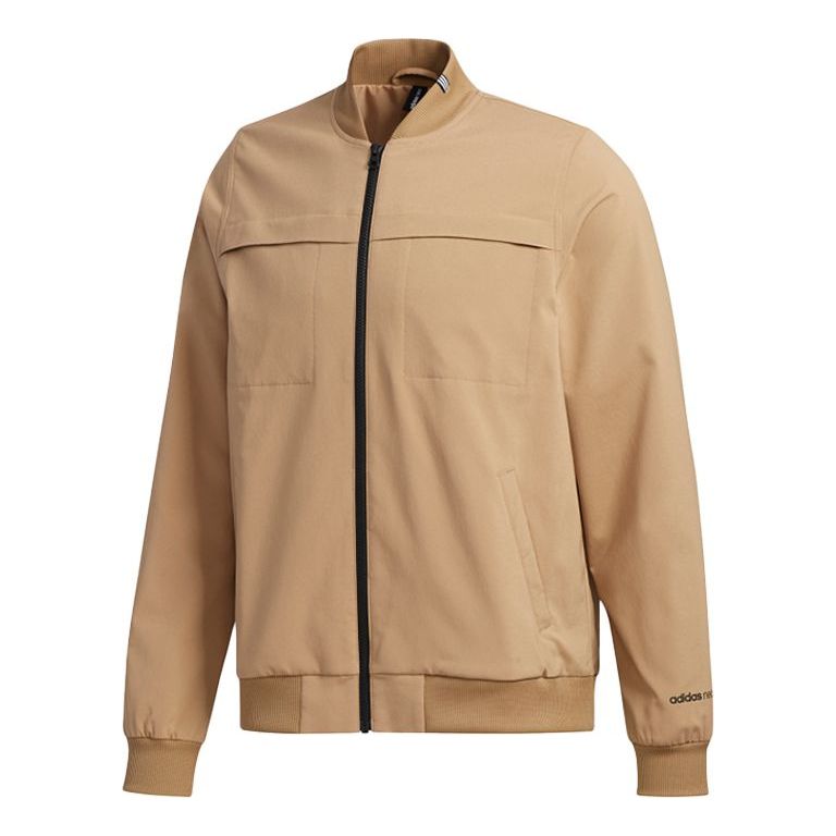 Men's adidas neo UTLY JKT Jacket Yellow FT0522