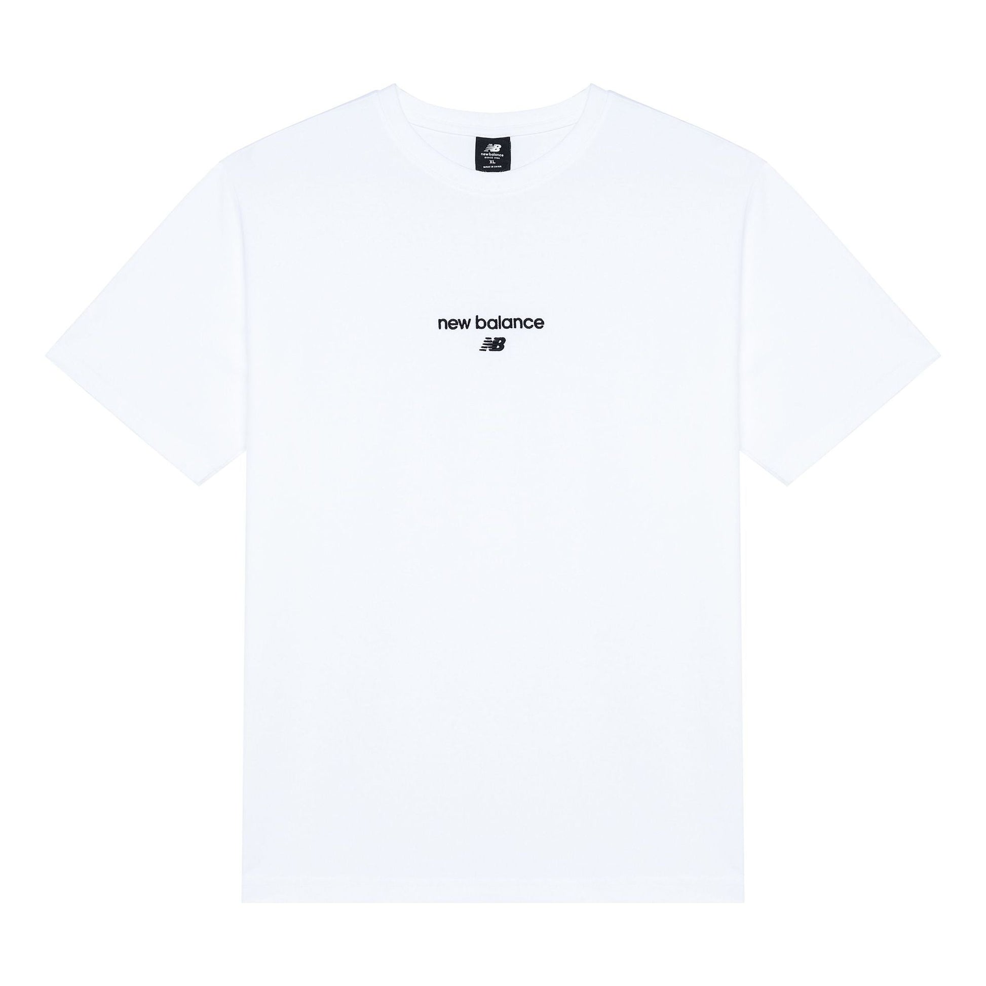 New Balance Logo T-Shirt Asia Sizing 'White' AMT22354-WT