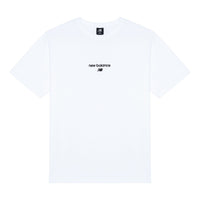 New Balance Logo T-Shirt Asia Sizing 'White' AMT22354-WT