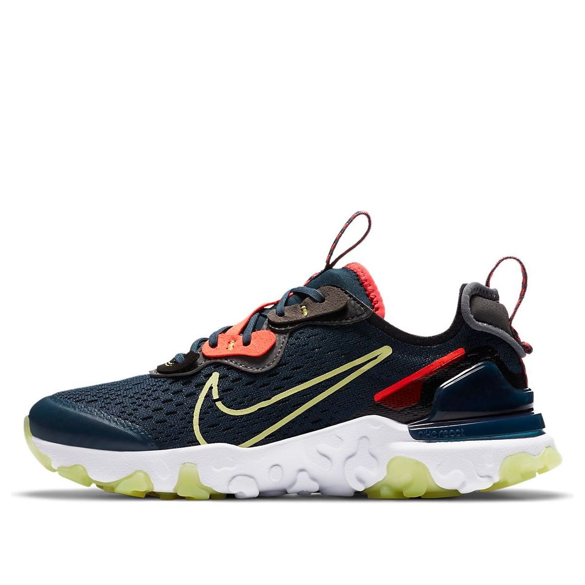 (GS) Nike React Vision 'Deep Ocean Limelight' CD6888-402