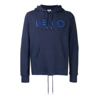 Men's KENZO Alphabet Logo Pattern Long Sleeves Navy Blue F965SW3614ME-78
